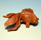 ASTROLOGICAL OJIME BEAD - PISCES GOLDFISH